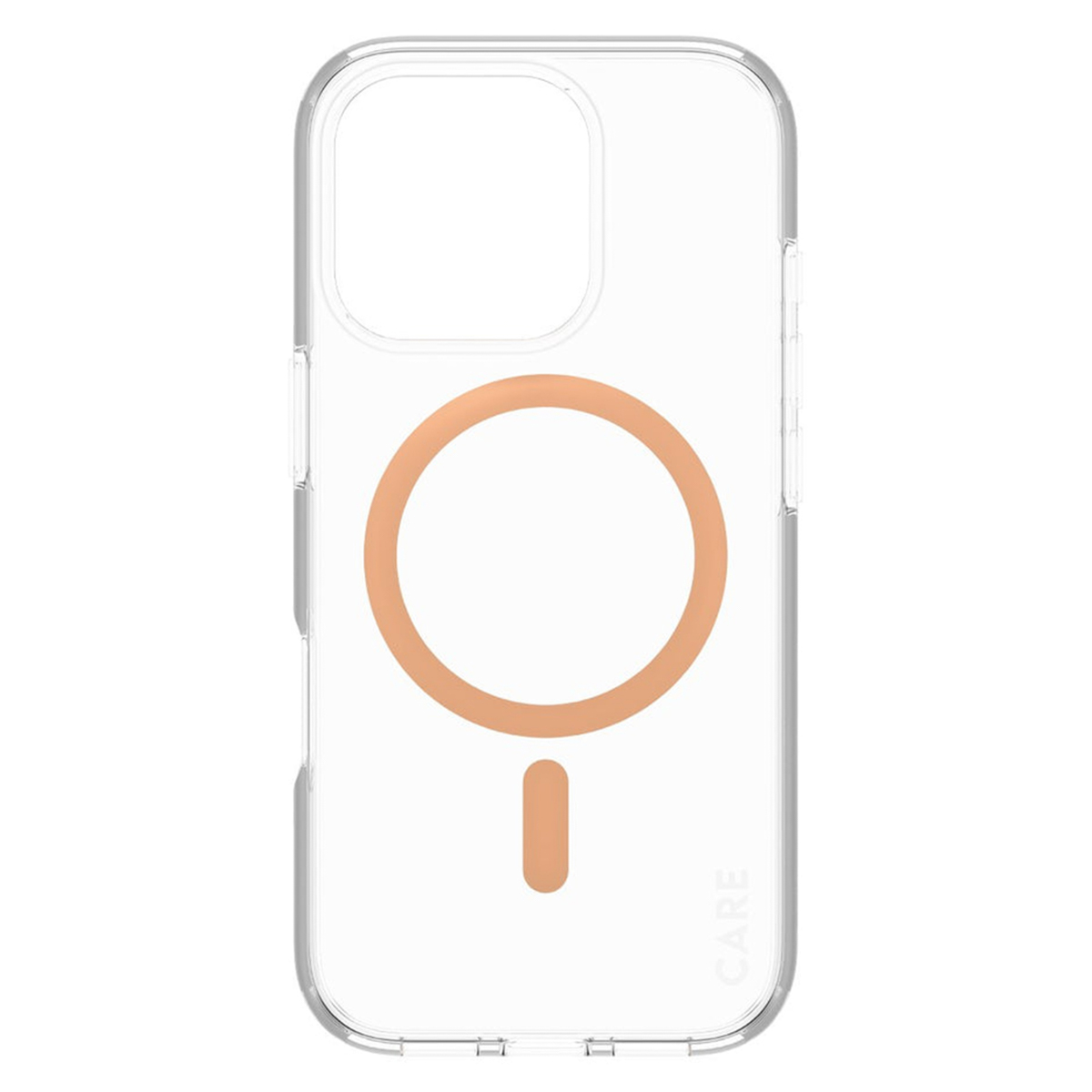 PANZERGLASS Flagship iPhone 16 Pro MagSafe Uyumlu Urban Combat Şeffaf-Şeftali Telefon Kılıfı Kılıf Şeftali