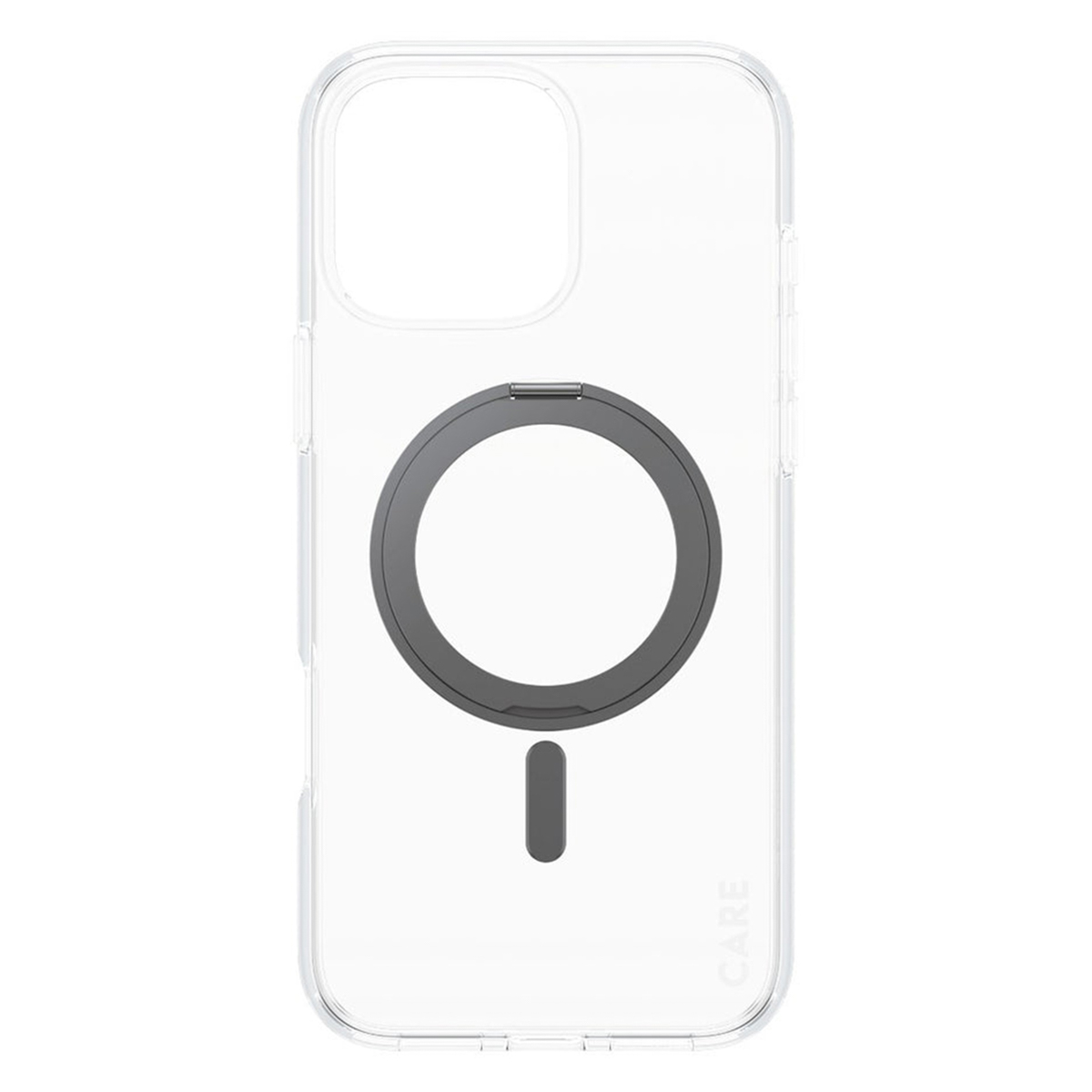 PANZERGLASS Feature iPhone 16 Pro Max Siyah MagSafe Uyumlu Ayaklı Şeffaf Telefon Kılıfı Telefon Kılıfı Şeffaf