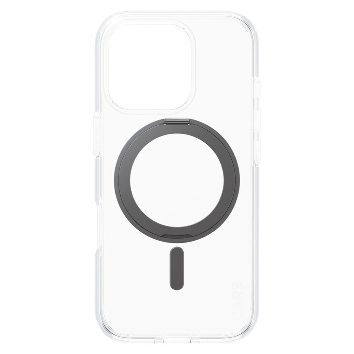 PANZERGLASS Feature iPhone 16 Pro MagSafe Uyumlu Şeffaf Siyah Ayaklı Telefon Kılıfı Kılıf Transparan