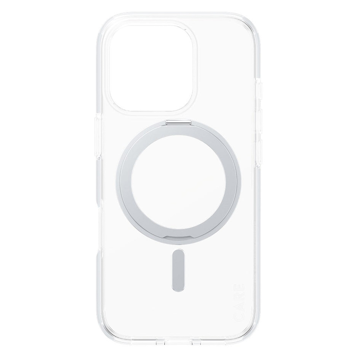 PANZERGLASS Feature iPhone 16 Pro MagSafe Uyumlu Şeffaf Gümüş Ayaklı Telefon Kılıfı Kılıf Transparan