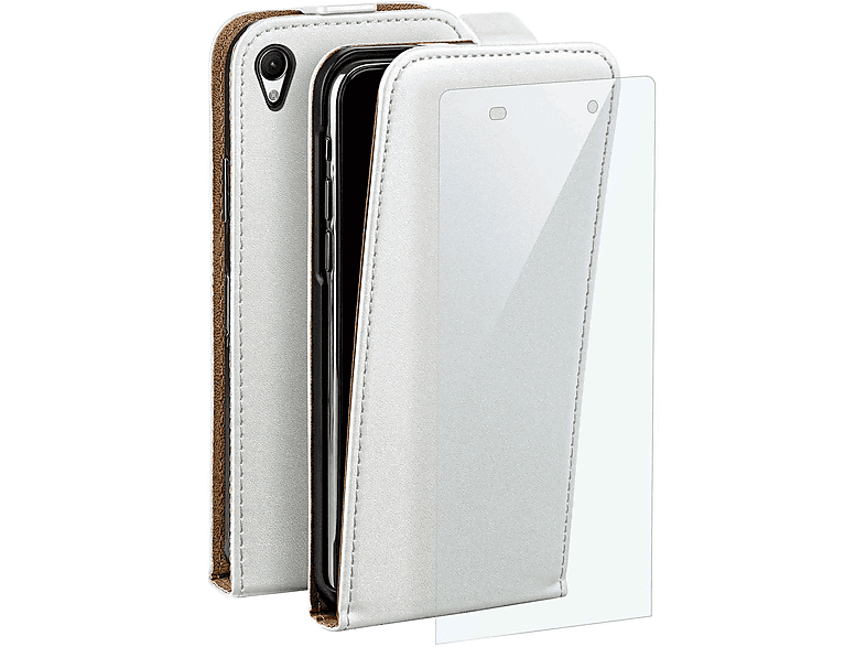 Moex Plug Case Per Sony Xperia 10 VI – Custodia Con Clip Da Cintura E Marsupio In Pelle Vegana, Protezione 360°