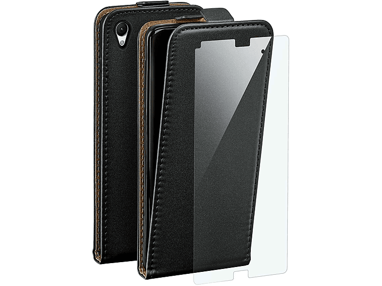 Custodia A Portafoglio In Pelle PU Con Chiusura Magnetica Per Sony Xperia L3. Include Slot Per Carte E Funzione Stand Per Video.