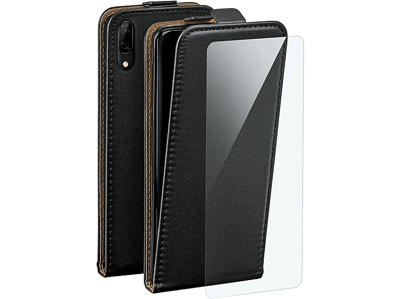 HiCASE Pro Cover Per Huawei P Smart Z - Flip Case In Pelle PU Con Glitter, Portafoglio