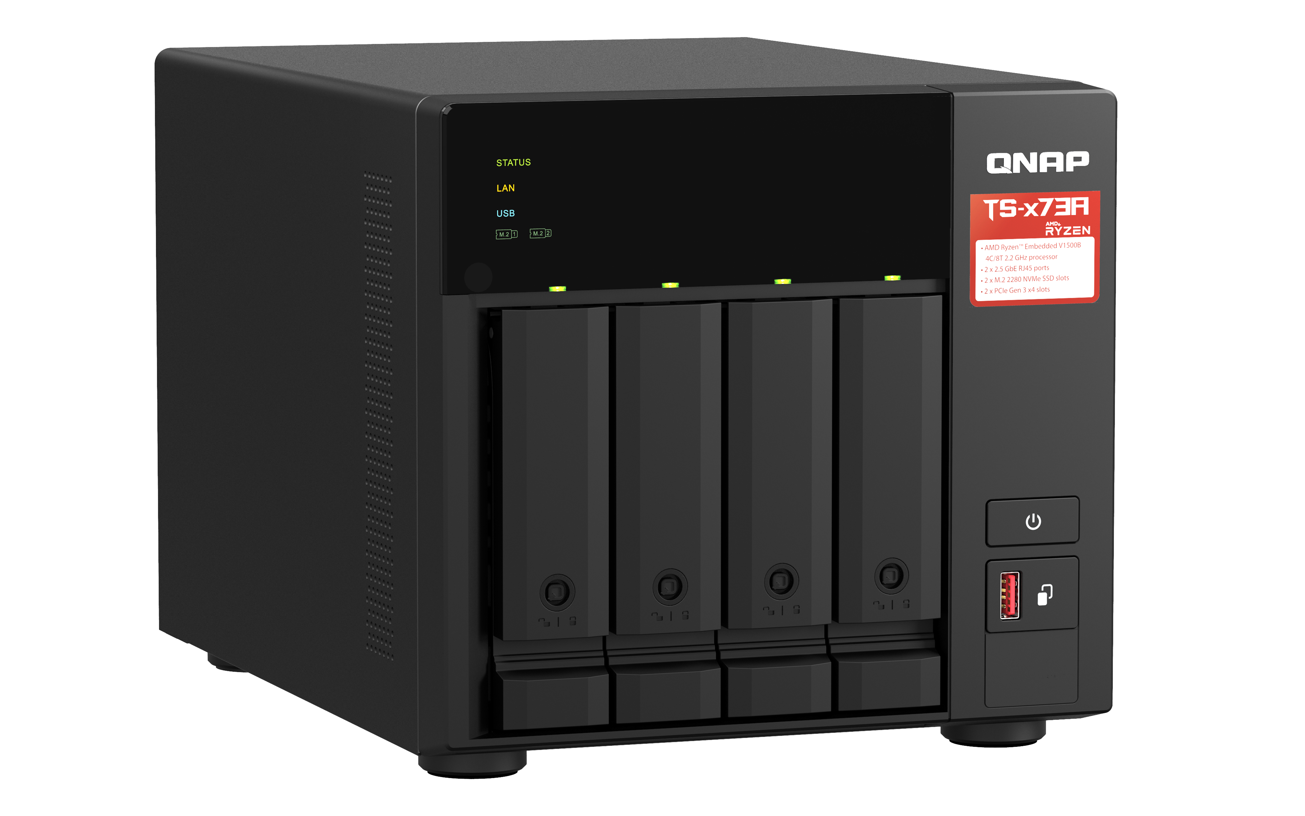 QNAP TS-473A-8G 4 HDD Yuvalı, 8GB Ram NAS Depolama Ünitesi Fiyat