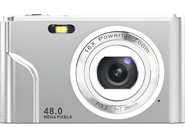 SYNTEK 48MP mit 16x Digitalzoom, HD-Display, 2.4 Zoll IPS-Bildschirm ...