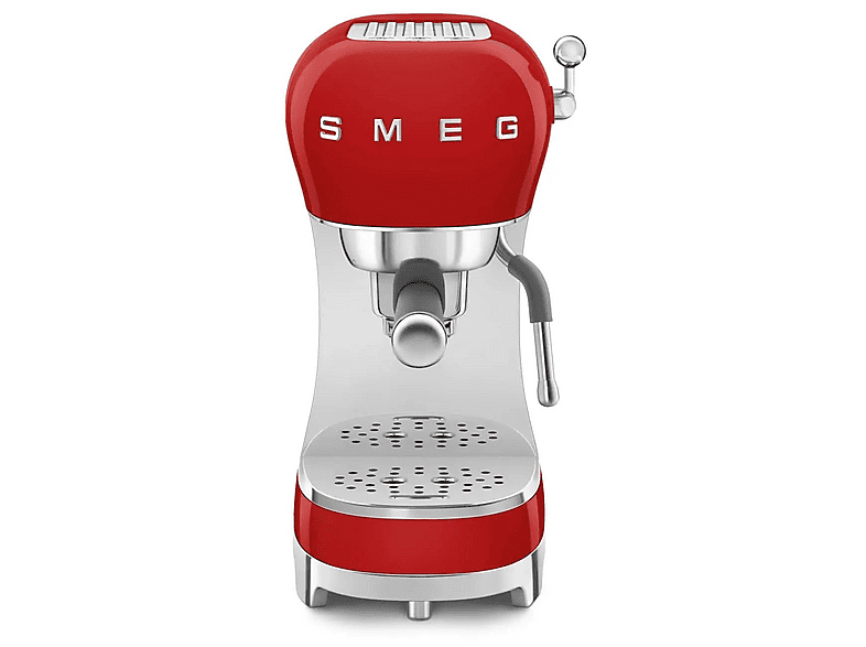 SMEG ECF02RDEU 50's Style Espresso Kahve Makinesi Kırmızı Fiyat