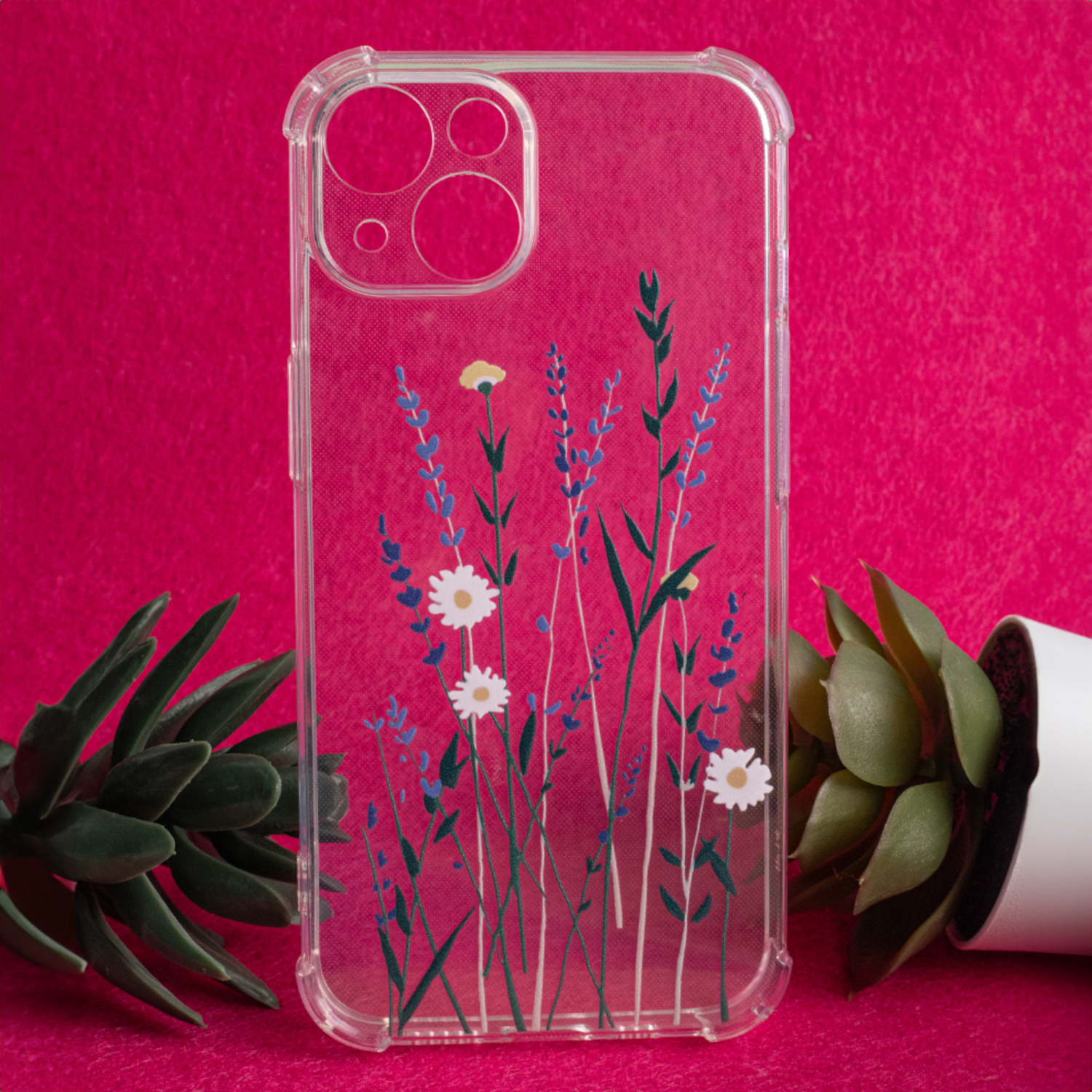 JAMCOVER Anti Shock TPU Case Flower I, Backcover, Apple, iPhone 7, iPhone  8, iPhone SE (2020), iPhone SE (2. Gen.), iPhone SE (2022), iPhone SE (3.  Gen.), Transparent/Blau/Grn/Wei | MediaMarkt