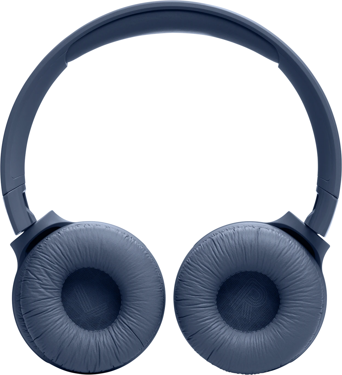 Auriculares JBL azules con almohadillas y diadema.