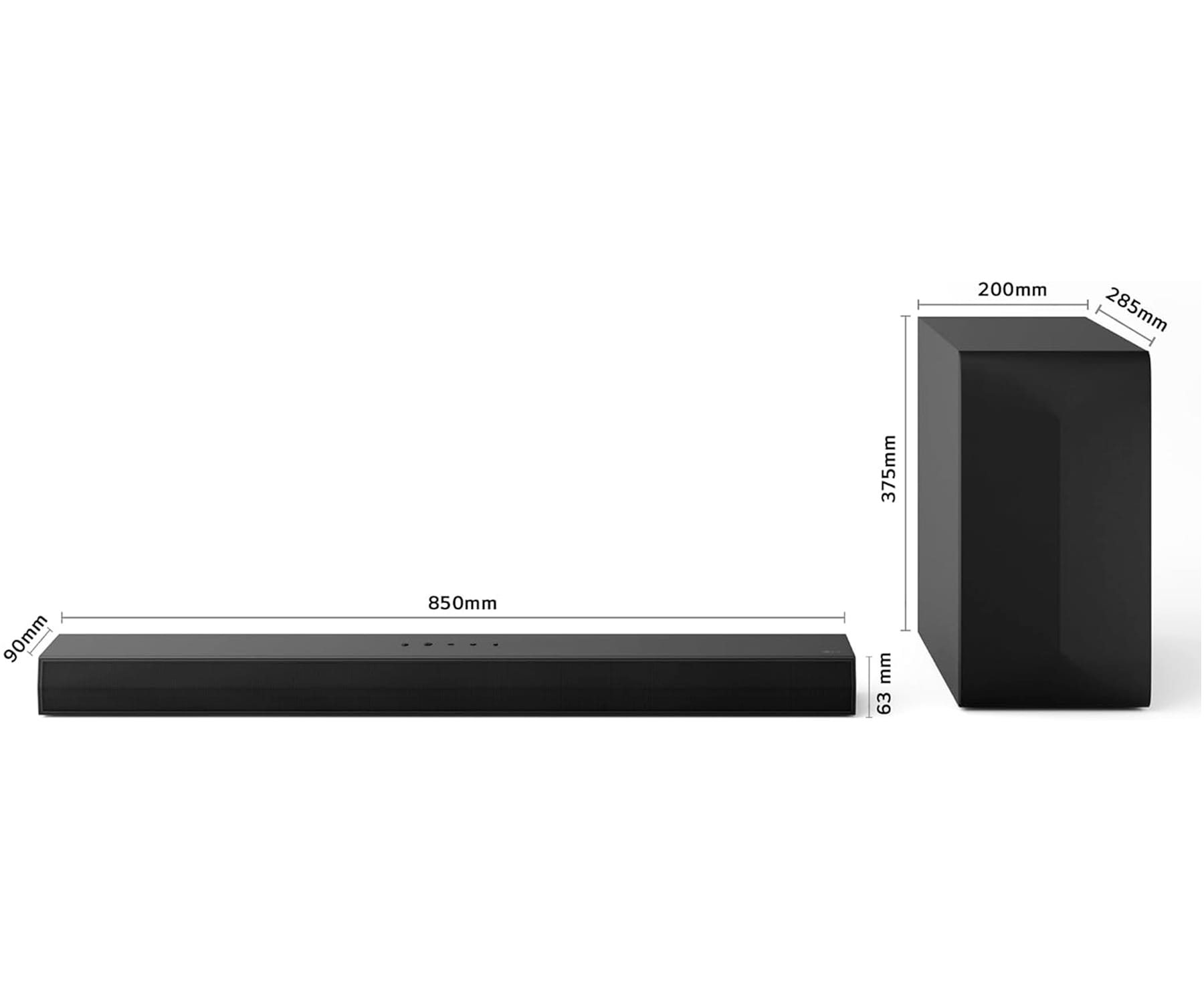 Soundbar LG S60T Czarny