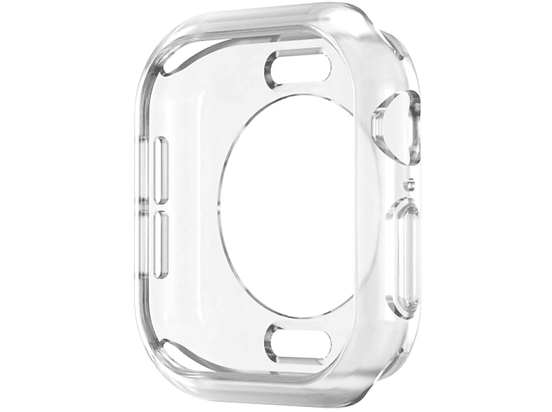 WIGENTO TPU Schutz Hülle Gehäuse Watch Schutz Hülle (für Apple Watch Series 11 / 10 42mm)