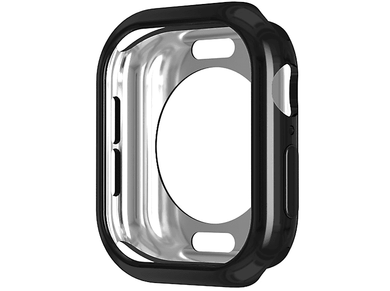 WIGENTO TPU Schutz Hülle Gehäuse Watch Schutz Hülle (für Apple Watch Series 11 / 10 46mm)