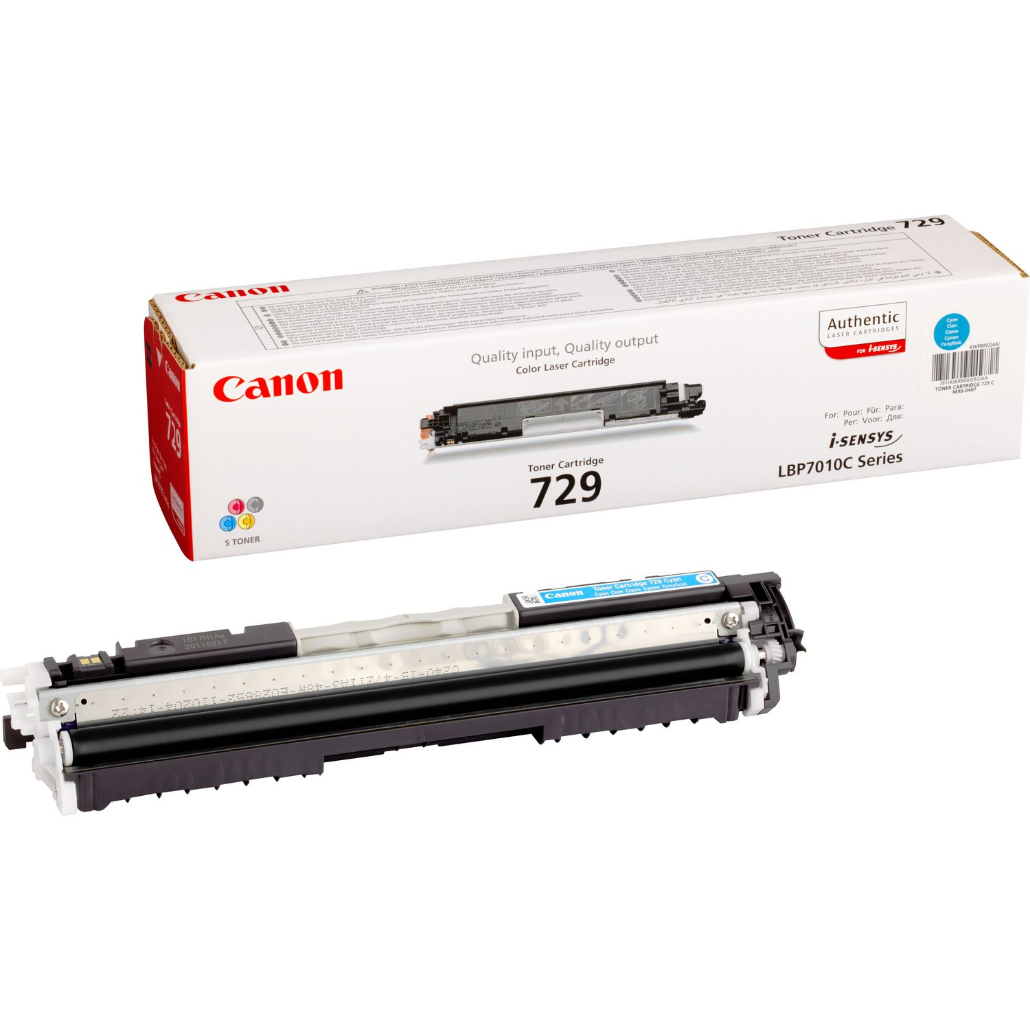CANON CRG729C Lazer baskı  Mavi
