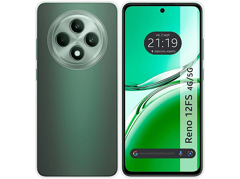 Funda Silicona Transparente Para OPPO Reno 4 Pro 5G - Protección Delgada Y Ajuste Perfecto