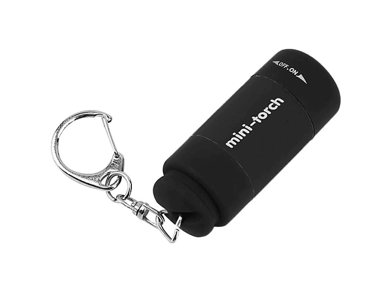 Mini LED Schlüsselanhänger Taschenlampe, 20 Stück – Bunt, Batteriebetrieben