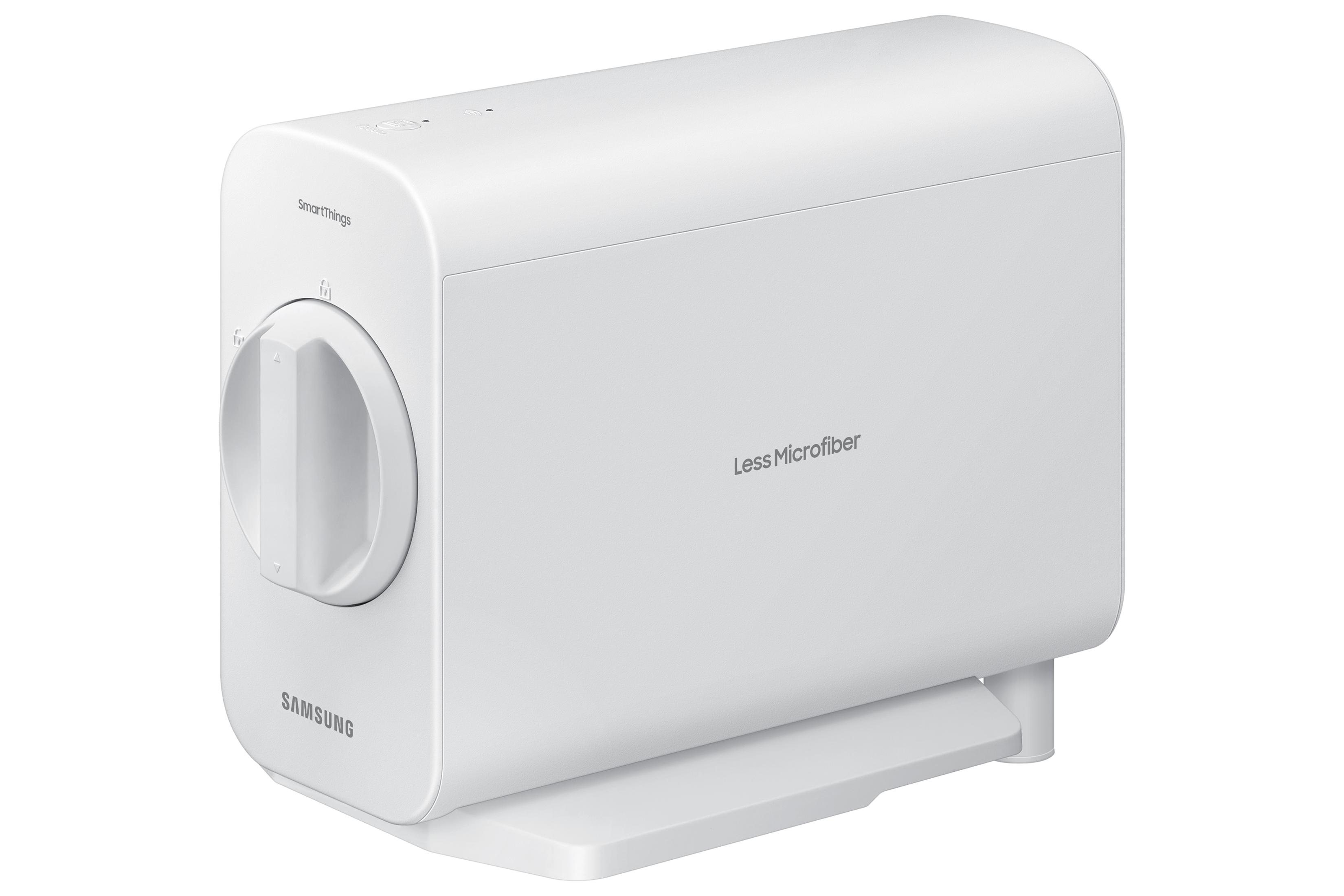 Un dispositivo blanco Samsung Less Microfiber.