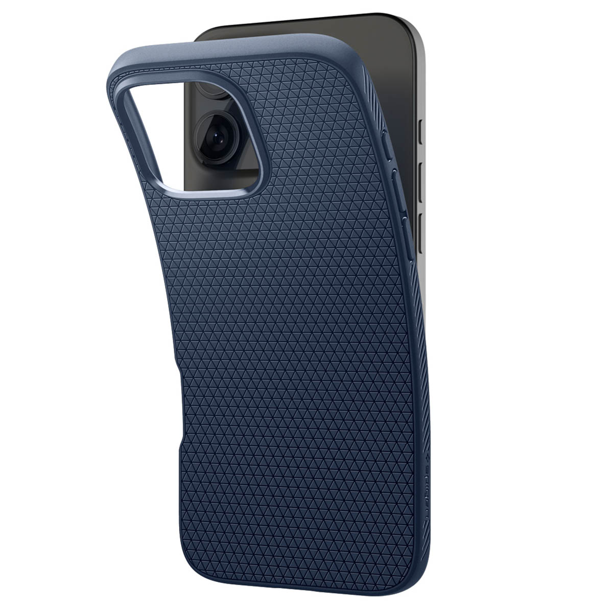 Etui na telefon komórkowy SPIGEN Liquid Air Granatowy (marynarski)