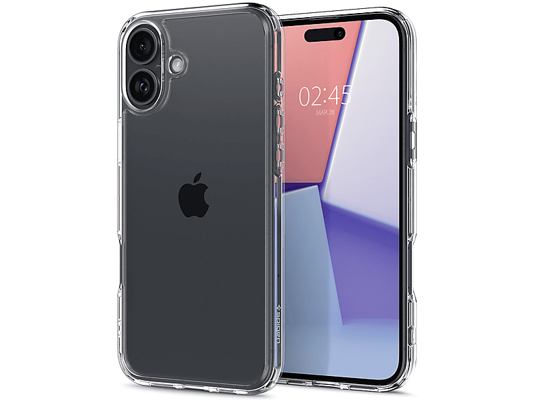 Meliya Custodia Trasparente Per IPhone 16 – TPU Antingiallimento Con Protezione Fotocamera, + 2 Pellicole Vetro Temperato, Compatibile Magsafe - 2