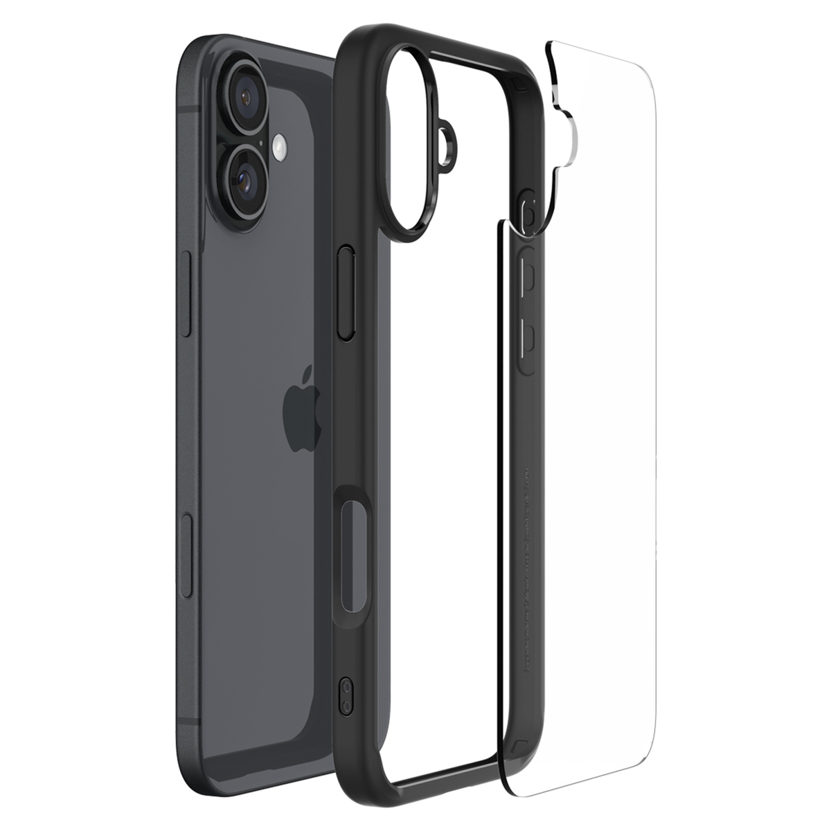 Due telefoni, uno con custodia nera e protezione schermo trasparente, l'altro è visibile.