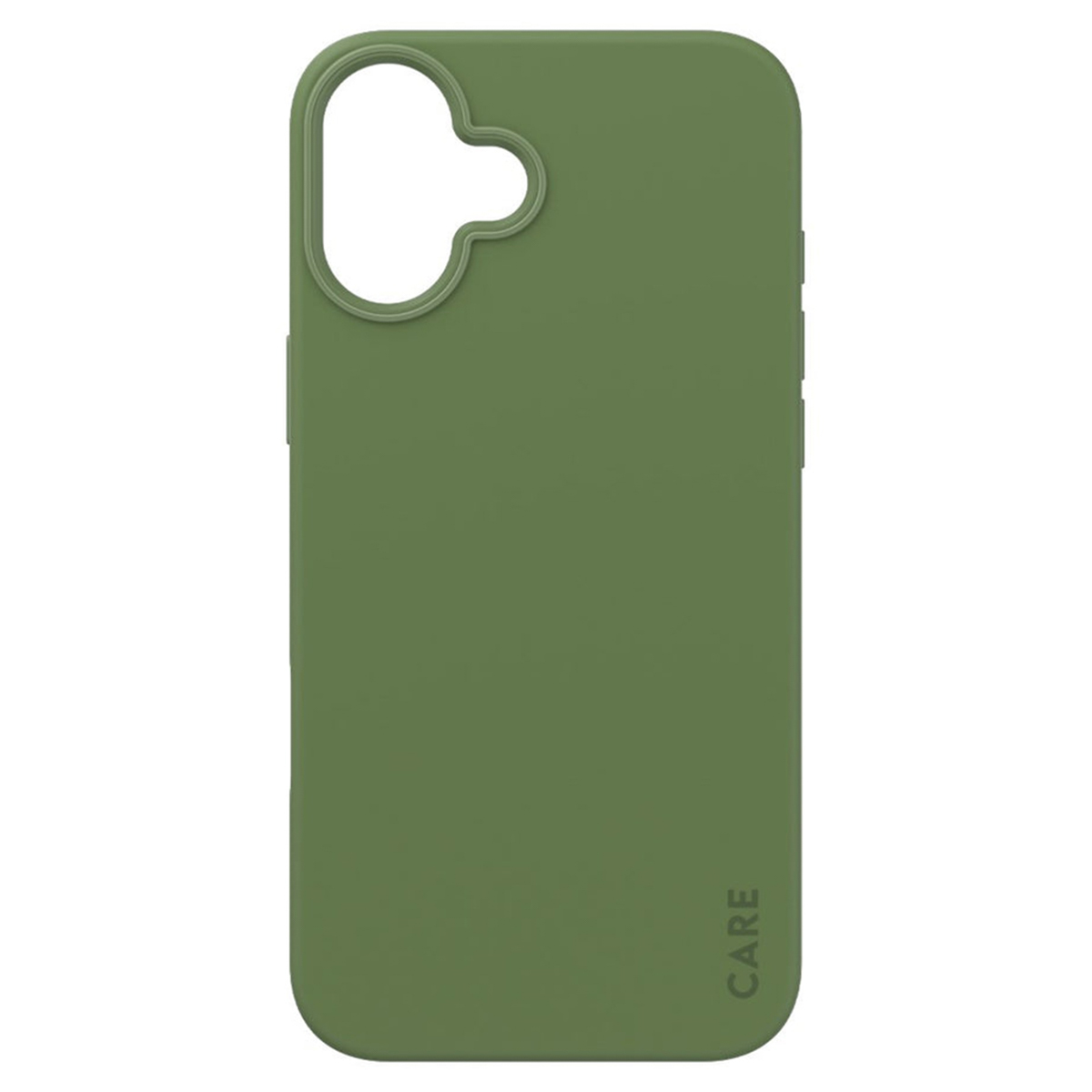 PANZERGLASS CARE Fashion Case MagSafe geschikt voor iPhone 16 Plus Phone case Green