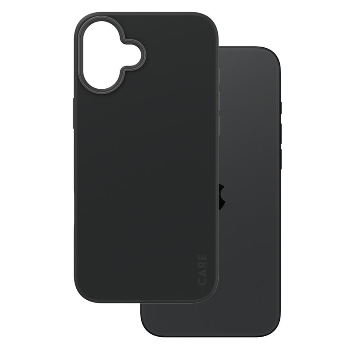 PANZERGLASS CARE Fashion Case MagSafe geschikt voor iPhone 16 Plus Phone case Black
