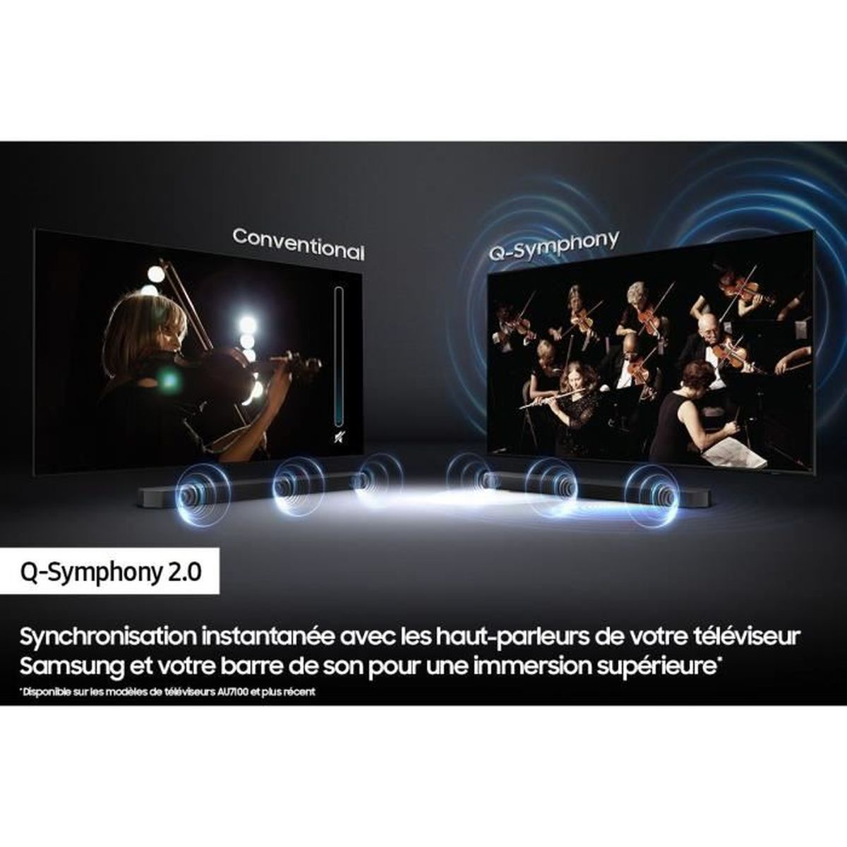 SAMSUNG HW-S50B Soundbar, Grau
