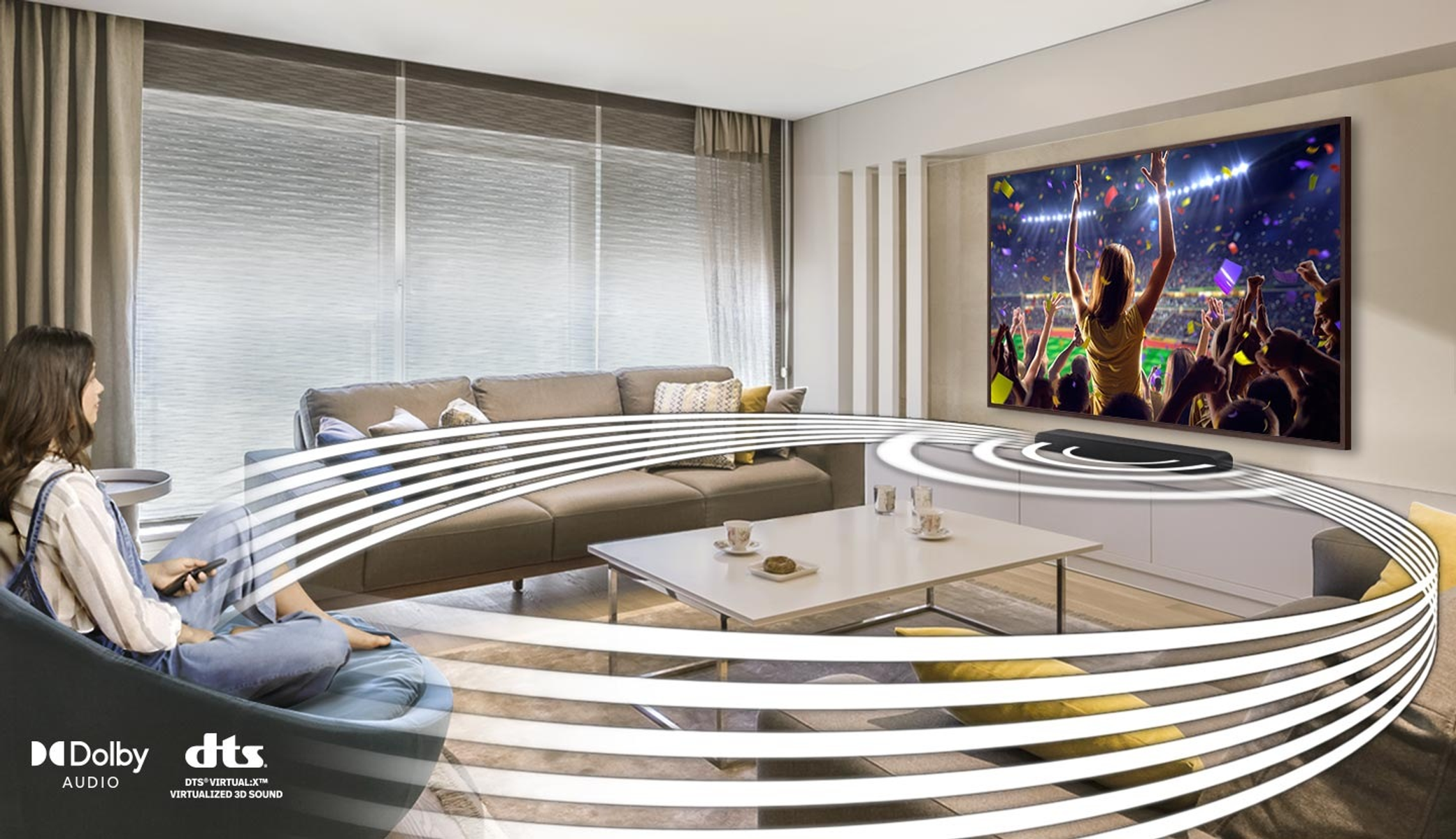 SAMSUNG HW-S50B Soundbar, Grau