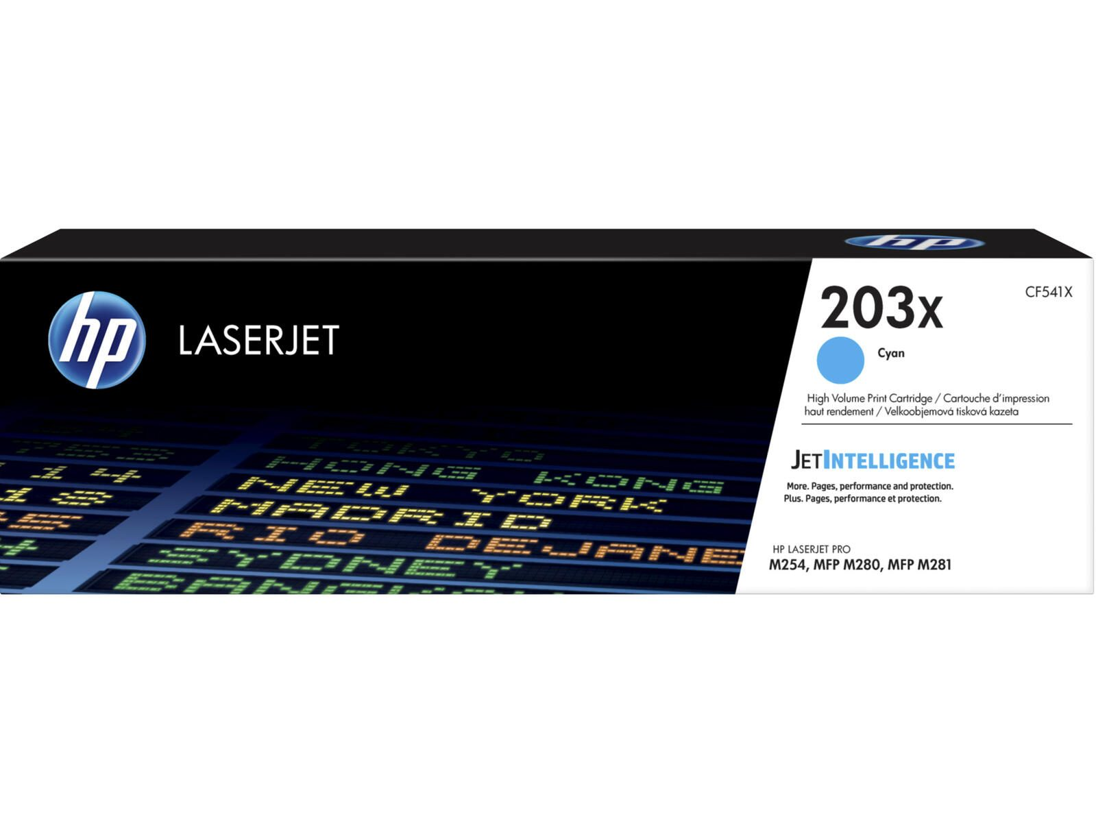 HP 203X Orijinal  CF541X Lazer baskı Toner Cam Göbeği