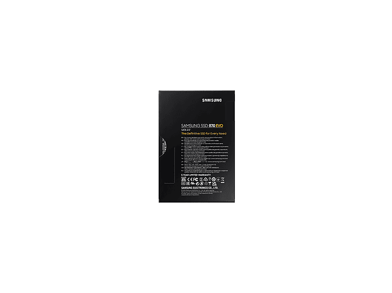 Disco duro SSD 2 TB 2 TB | SAMSUNG 870 EVO 2TB, HASTA 560 MB/S