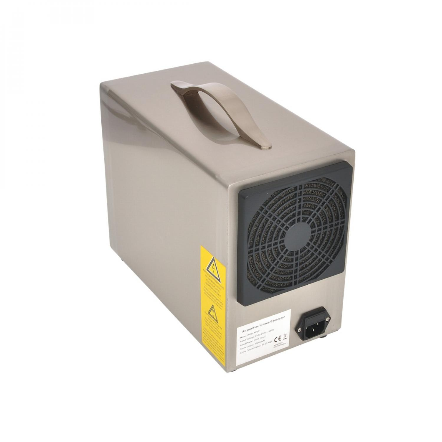 WDH Für Profis: WDH-AP001 Ozongenerator Silber (110 Watt, Raumgröße: 40 m²)