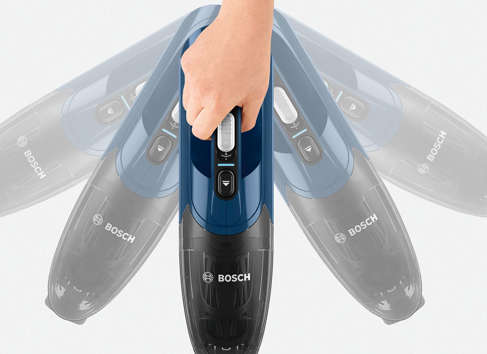 BOSCH Serie 2 BBHF216 Steelstofzuiger Blauw