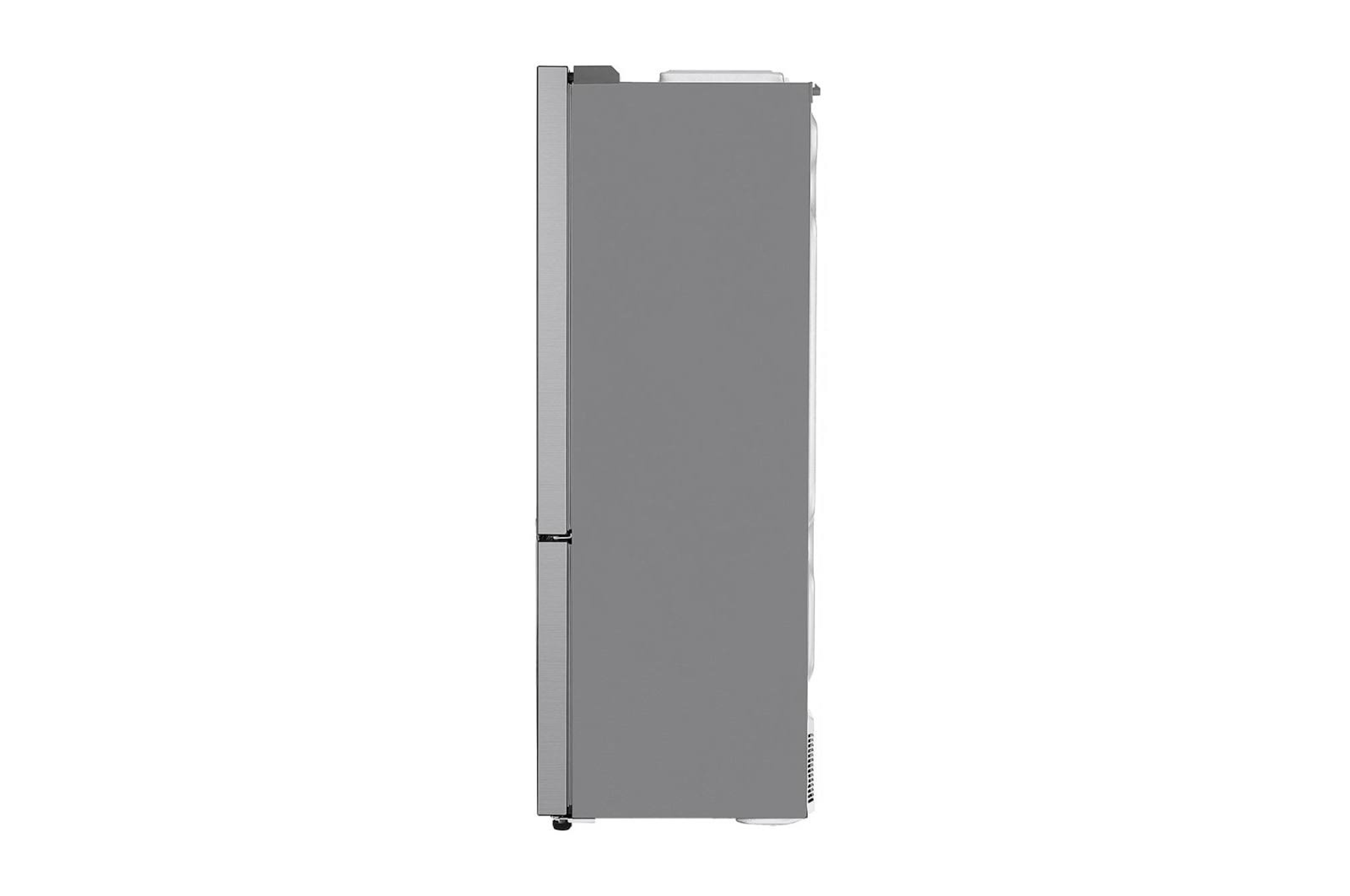 FRIGORIFERO COMBINATO LG GBB566PZHZN, 2 Porte, L 70 cm, No Frost, Capacità netta totale 462 l, Rumorosità: 41 dB(A), LAN wireless, 3 ripiani, Dimensioni: L 70 cm A 1850 mm P 700 mm, Argento, Classe E