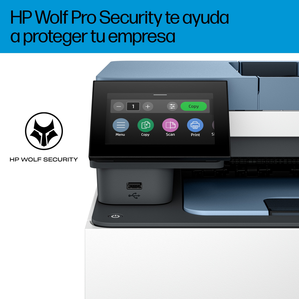 Drukarka wielofunkcyjna HP Color LaserJet Pro MFP 3302fdw Biały, Czarny, Niebieski