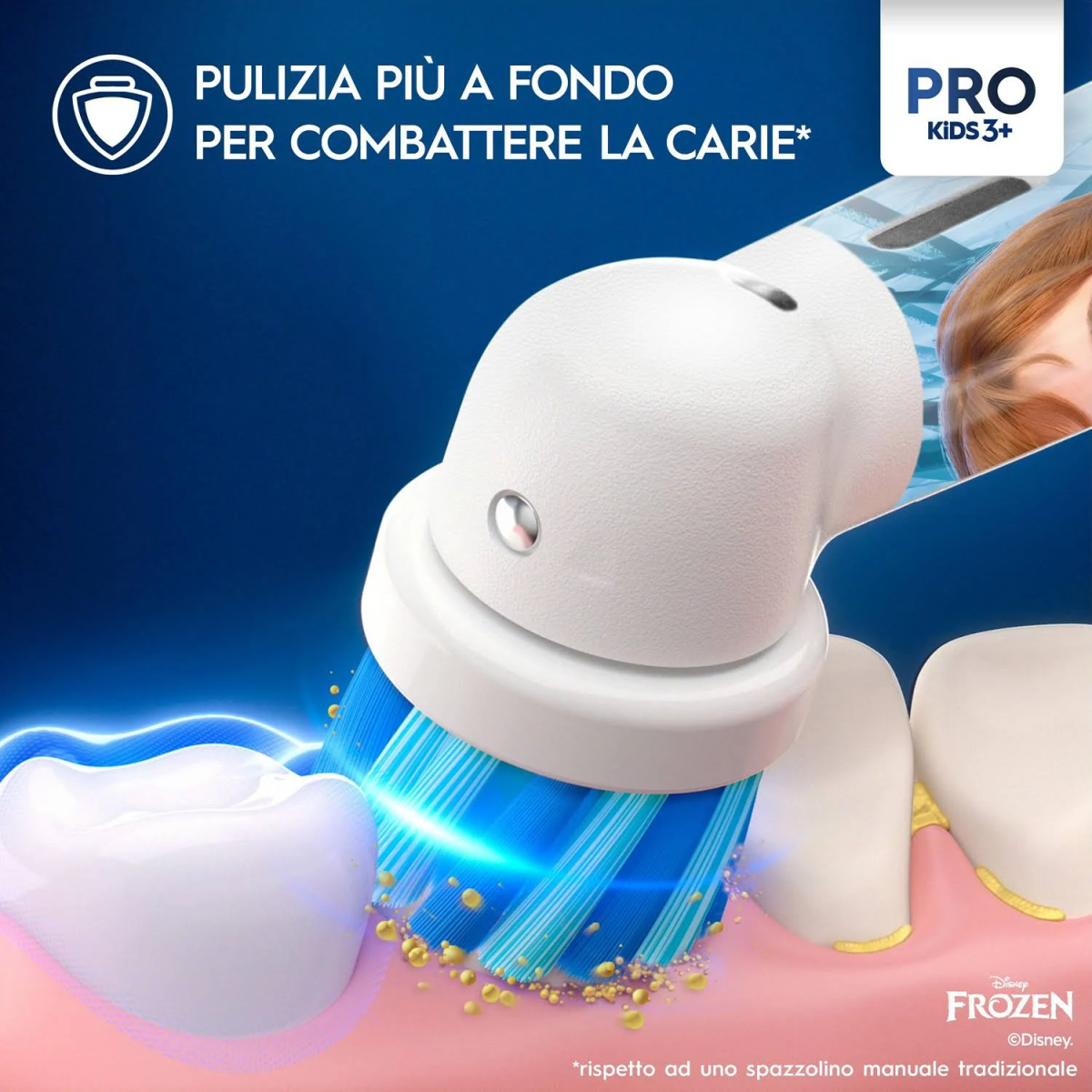 Szczoteczka elektryczna ORAL-B Pro Kids Jasny Niebieski