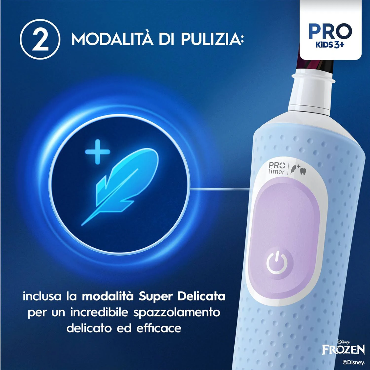 Szczoteczka elektryczna ORAL-B Pro Kids Jasny Niebieski