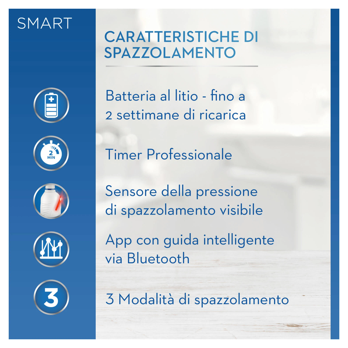 Szczoteczka elektryczna ORAL-B SmartSeries Smart 4 4500 Black Edition Czarny