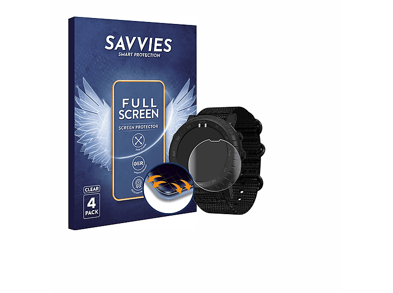Brotect Pellicola Protettiva Per Suunto 9 Peak (2 Pezzi) – Trasparente HD, Anti-impronta, Anti-graffio – Made In Germany – Protezione Schermo Di Precisione Per Smartwatch