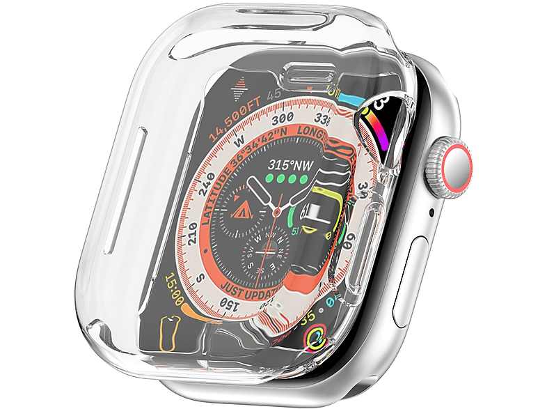 4 Custodie Protettive Oumida In TPU Trasparente Per Fitbit Versa 3 / Sense – Antiurto E Trasparenti