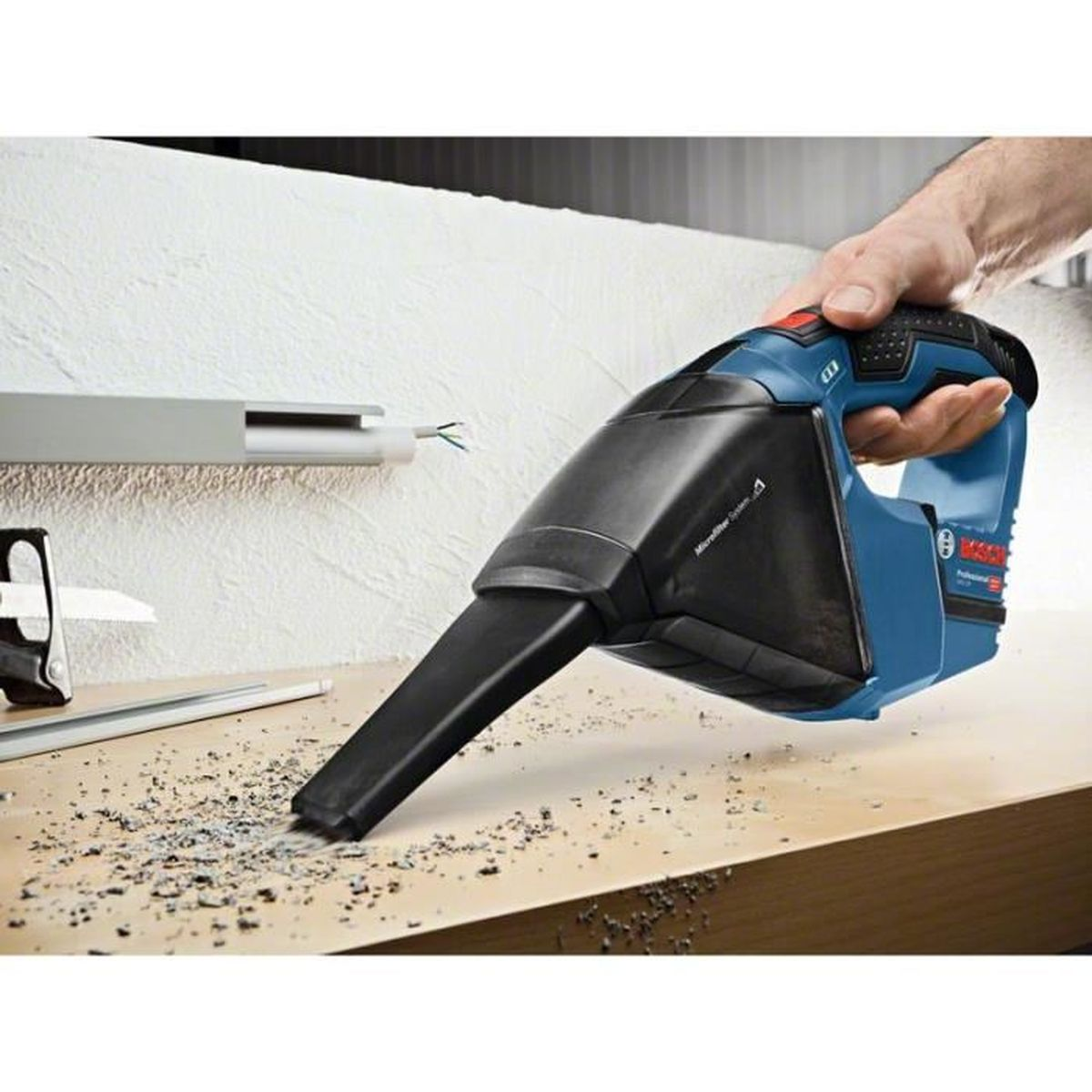 BOSCH BOS3165140910712 Staubsauger18VSchwarzSolo-ohneAkku, Pile, 30 W