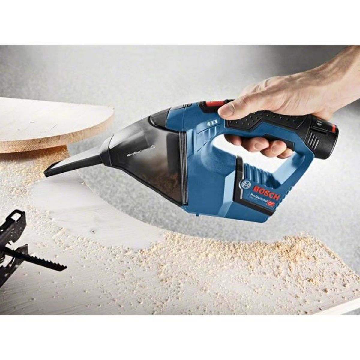 BOSCH BOS3165140910712 Staubsauger18VSchwarzSolo-ohneAkku, Pile, 30 W