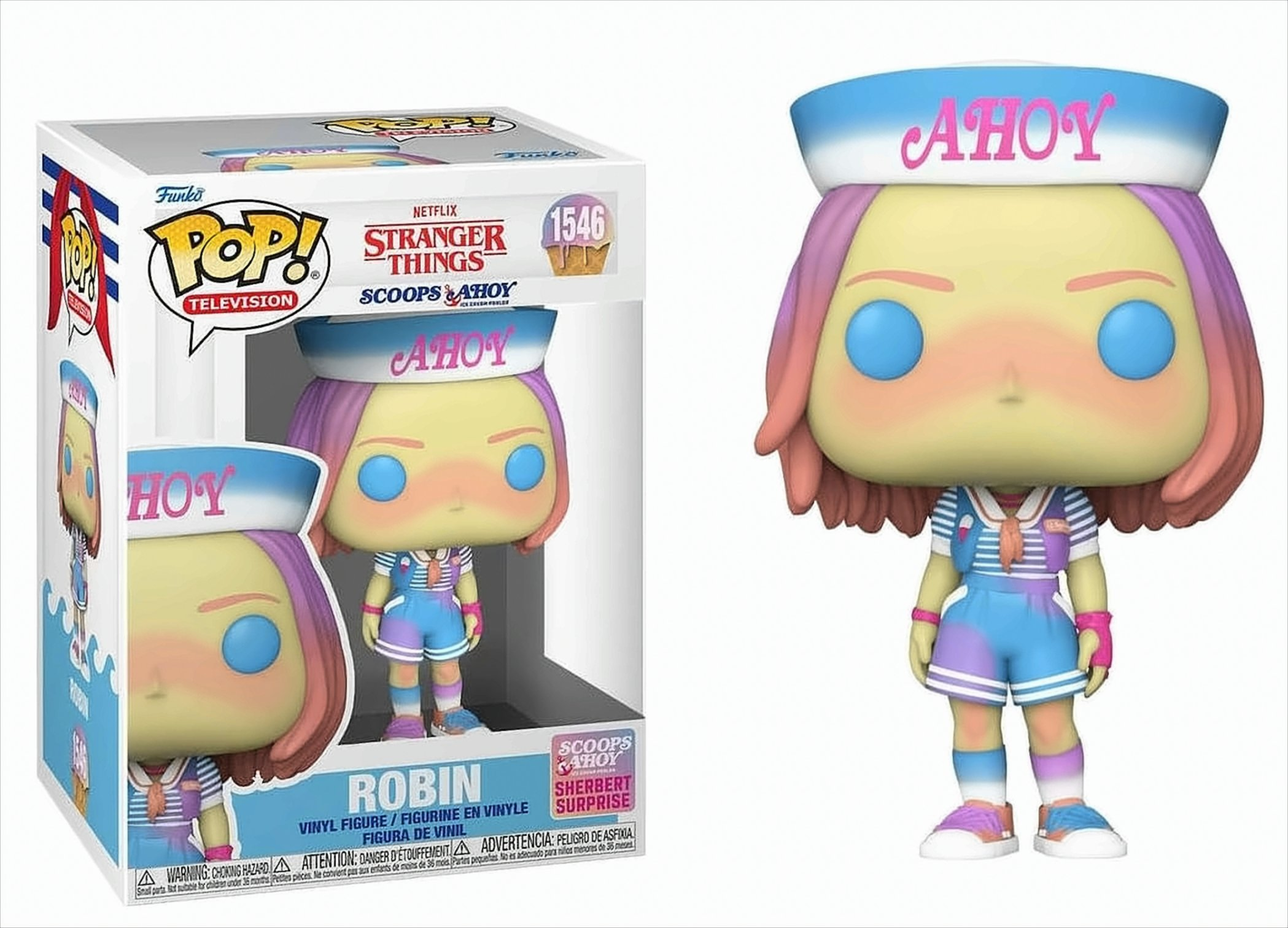 FUNKO POP! POP | Stranger Things - Robin (Scoops Ahoy) Vinyl Figur