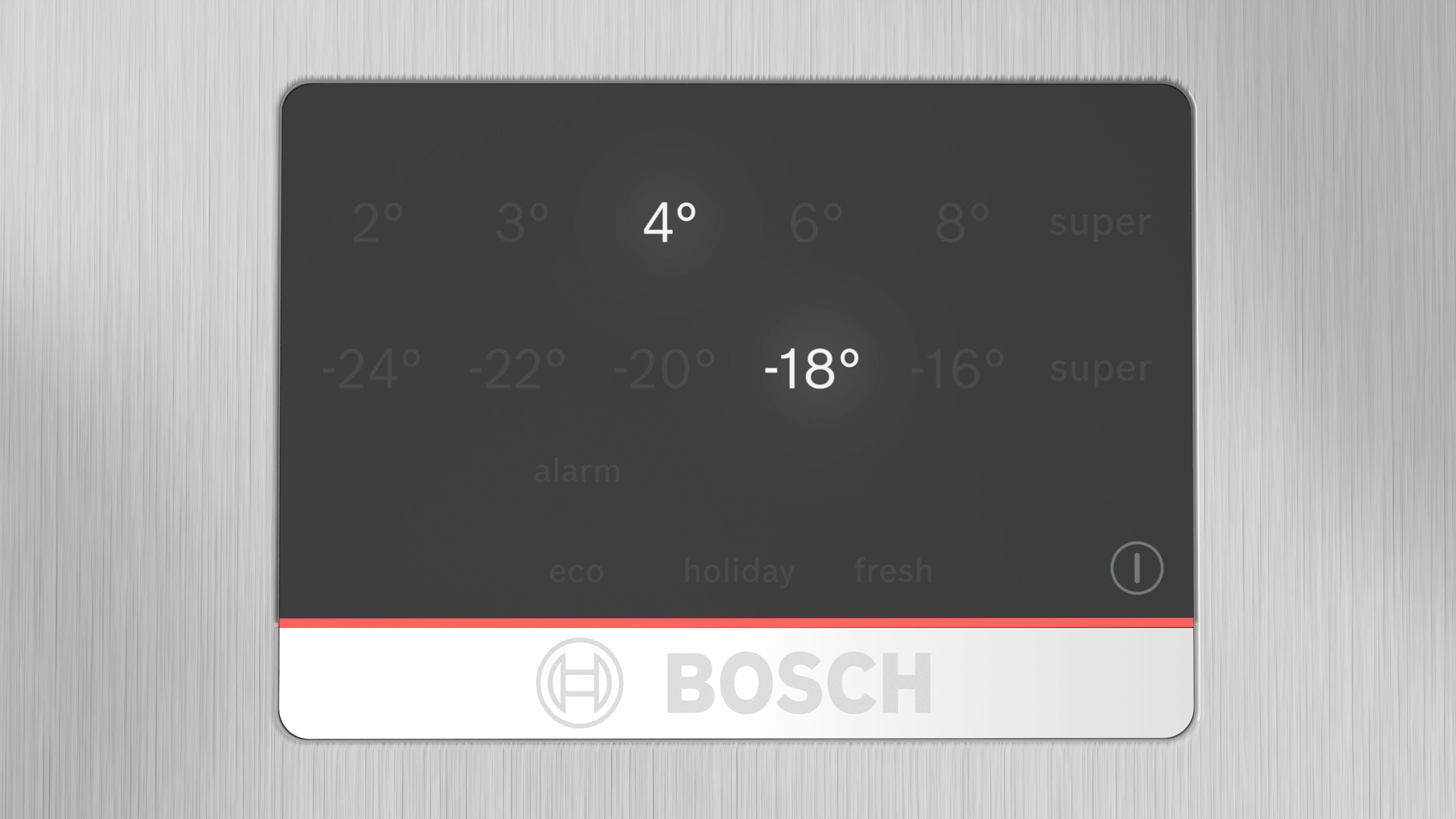 BOSCH KGN367LDF Serie 4 FRIGORIFERO COMBINATO, A 186 cm, 4 ripiani, Rumorosità 35 dB(A), Metal look, Classe D
