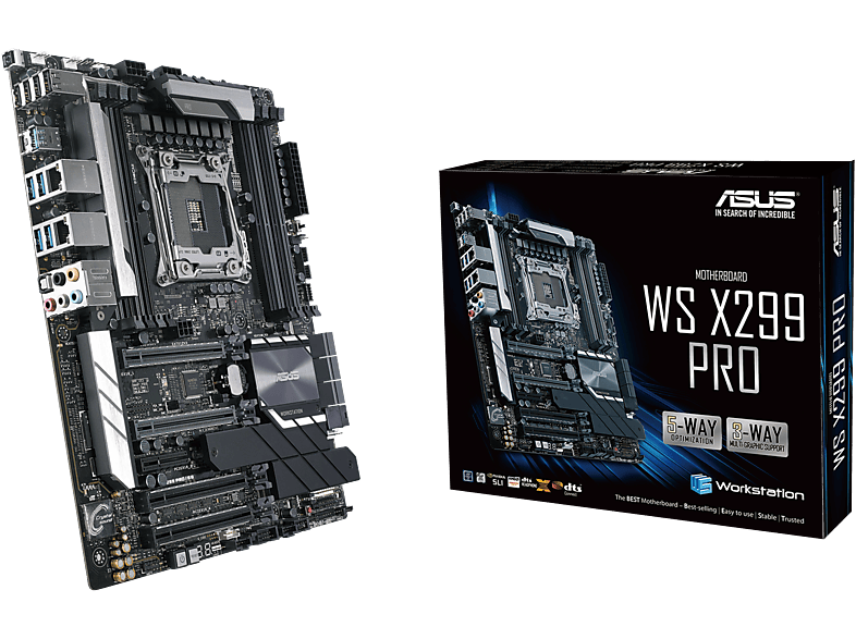 Placa base  - WS X299 PRO Intel® X299 LGA 2066 (Socket R4) ATX ASUS