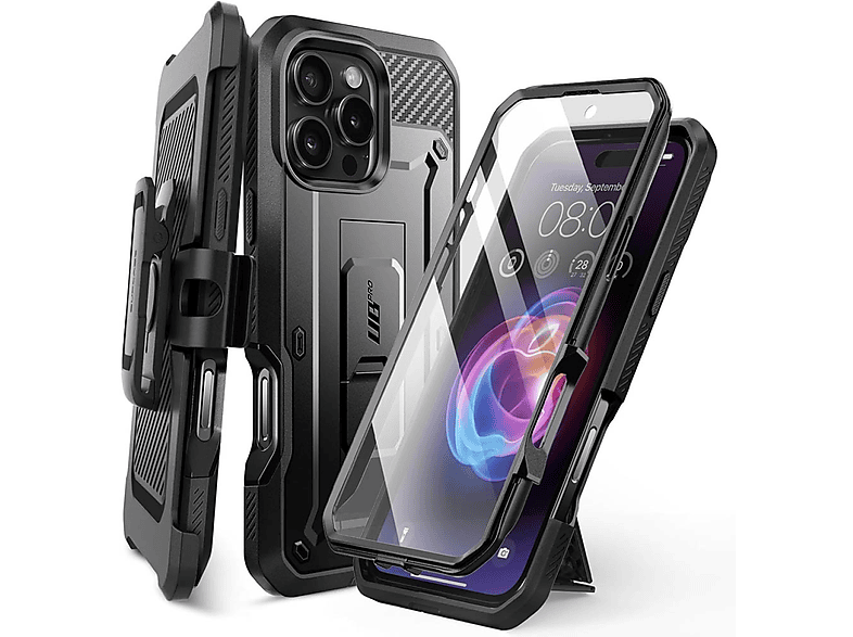 SUPCASE Cover per iPhone 16 6.1'' 2024, [Compatibile con MagSafe] [ Protezione di Grado Militare] Custodia Magnetica Antiurto Trasparente Ultrasottile per iPhone 16 2024 (Trasparente