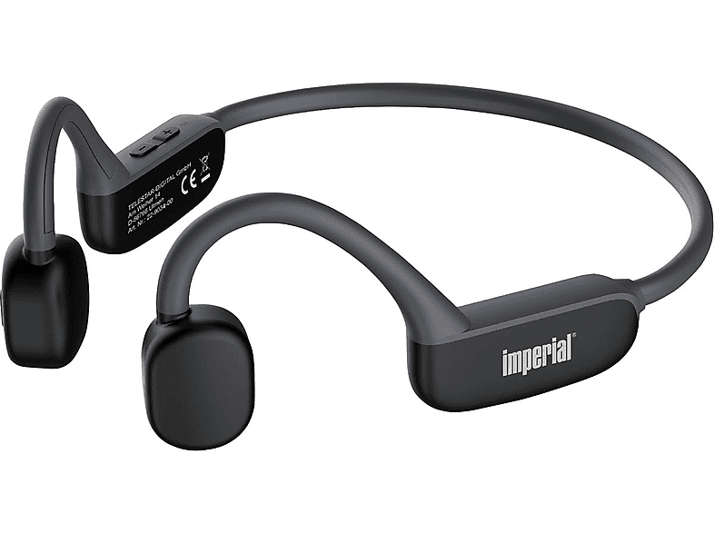 IMPERIAL 22-9034-00, Neckband Knochenschall Kopfhörer Bluetooth Schwarz