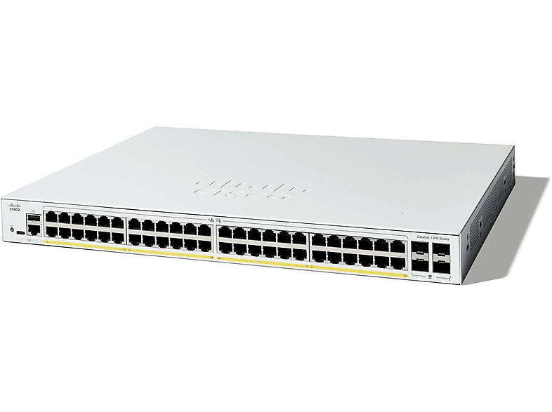 CISCO PoE+ Switch Catalyst C1300-48P-4G 52 Port managed Switches ...