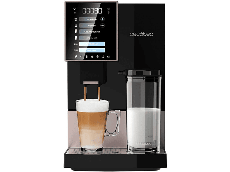 Cafetera superautomática - CECOTEC Cremmaet Compactccino Black Rose