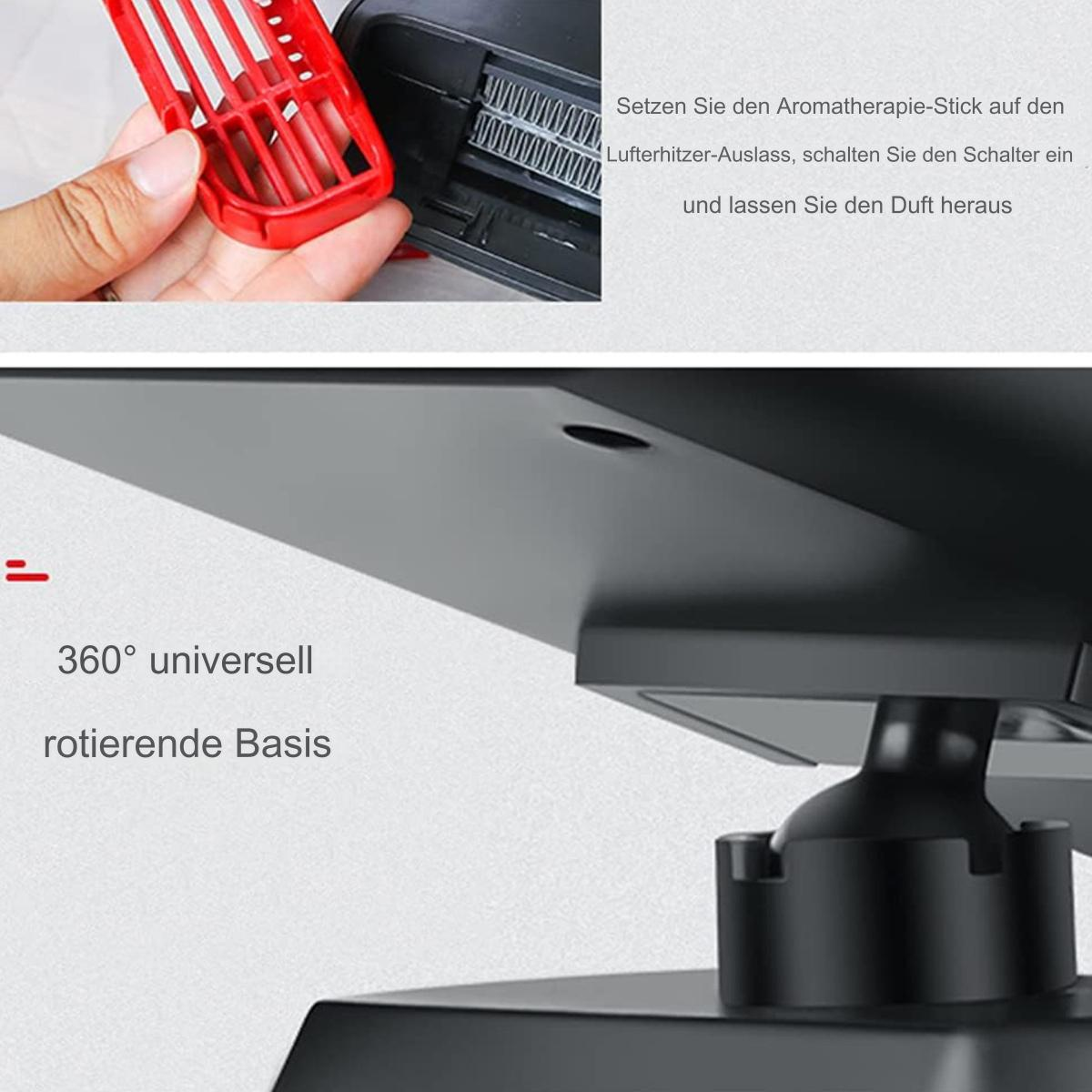 Rotes Kunststoffteil wird auf die Maschine gelegt. Schwarze Maschinenbasis.