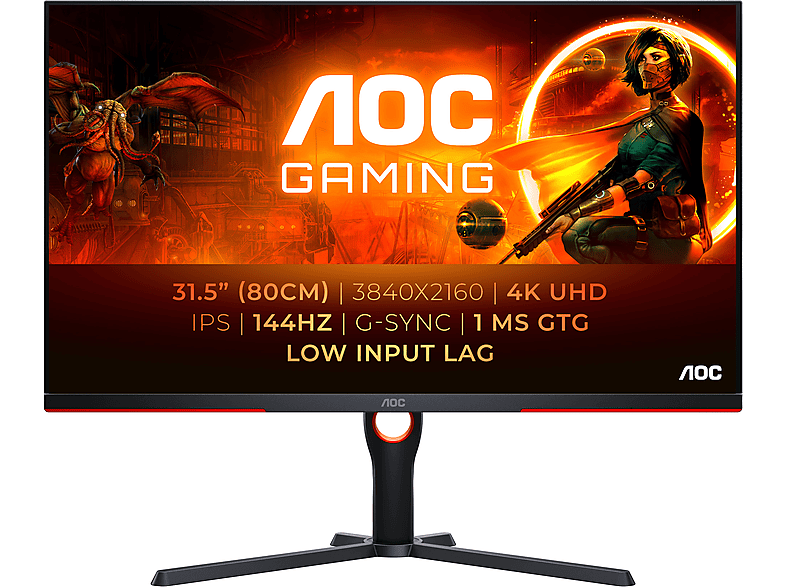 Monitor gaming - AOC U32G3X/BK