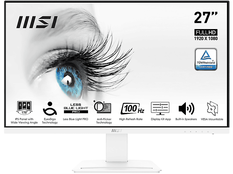 Monitor - MSI Mp273Aw 27" Led Ips Fullhd 100Hz