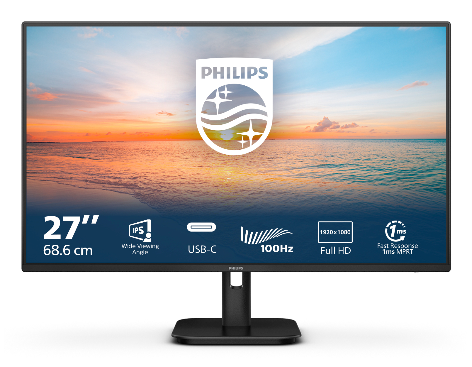 PHILIPS 27インチ 27E1N1300A Philips 27E1N1300A Monitor 27 Pulgadas FHD, 100Hz, IPS, 1 ms MPRT